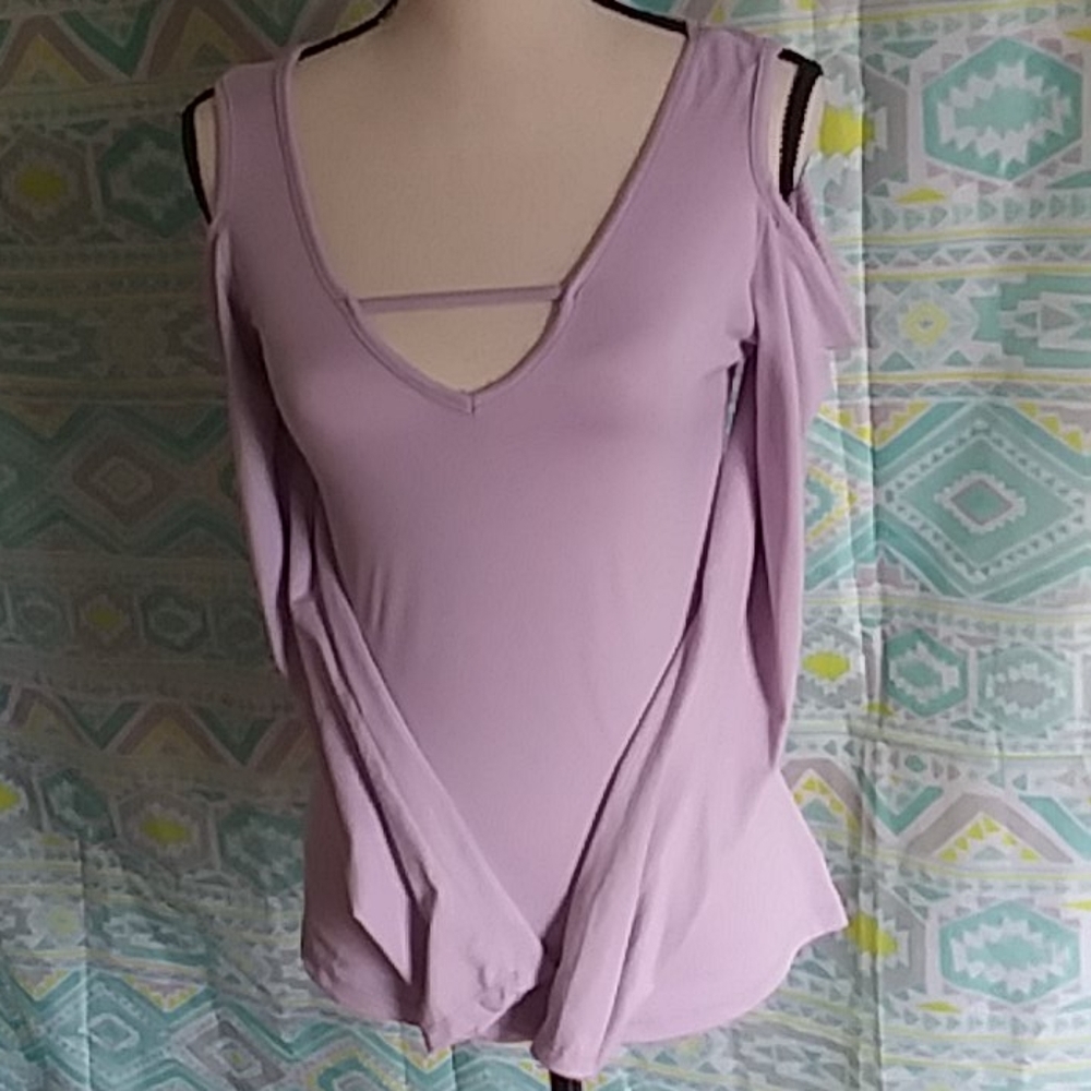 Rue21 Lavender Long Sleeve Tee